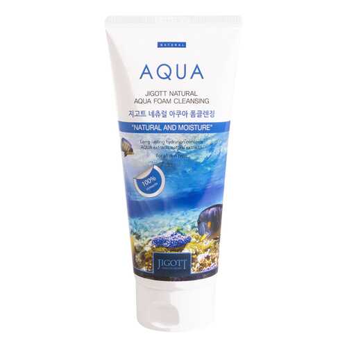 Пенка для умывания Jigott Aqua Foam Cleansing 180 мл в Созвездие Красоты